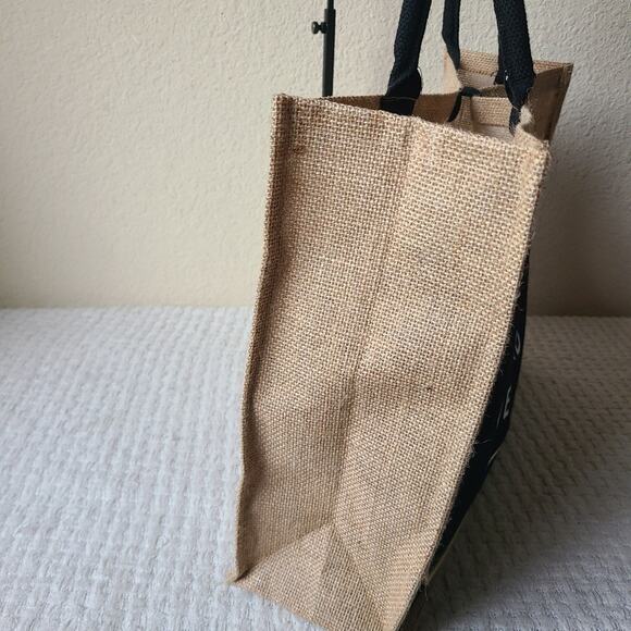 Hello Weekend Elegant Tan Tote Bag Reusable Bag - Picture 3 of 9